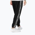 Pantaloni de trening Pitbull West Coast pentru bărbați Tape Logo Terry Group negru 2