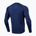 Bărbați Rashguard cu mânecă lungă Pitbull West Coast Performance Small Logo dark navy 7