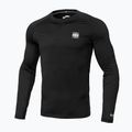 Bărbați Rashguard cu mânecă lungă Pitbull West Coast Performance Small Logo black 6