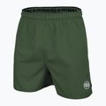 Pantaloni scurți de antrenament pentru bărbați Pitbull West Coast Performance Small Logo olive