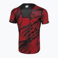 Tricou de antrenament pentru bărbați Pitbull Mesh Performance Pro Plus Dot Camo II red 5