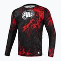 Longsleeve de antrenament pentru bărbați Pitbull Mesh Performance Pro Plus Blood Dog II black 8