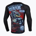 Bărbați Rashguard cu mânecă lungă Pitbull West Coast Masters of MMA Hilltop Rash black 2