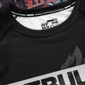 Bărbați Rashguard cu mânecă lungă Pitbull West Coast Masters of MMA Hilltop Rash black 3