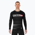 Rashguard longsleeve pentru bărbați Pitbull Rashguard Street Dog black