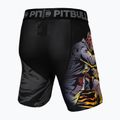 Pantaloni scurți de compresie pentru bărbați Pitbull West Coast Masters of BJJ Hilltop black 2