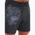 Pantaloni scurți de grappling pentru bărbați Pitbull West Coast Grappling 3 Born in 1989 black 4