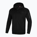 Hanorac pentru bărbați Pitbull West Coast Hermes Hooded Zip black 4