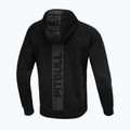 Hanorac pentru bărbați Pitbull West Coast Hermes Hooded Zip black 5