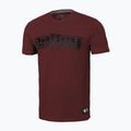 Tricou pentru bărbați Pitbull West Coast T-S Classic Boxing burgundy