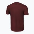 Tricou pentru bărbați Pitbull West Coast T-S Classic Boxing burgundy 2