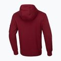 Hanorac pentru bărbați Pitbull West Coast Everts Hooded burgundy 2