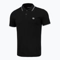 Tricou polo pentru bărbați Pitbull West Coast Polo Pique Stripes Regular black 4