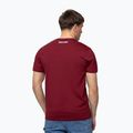 Tricou pentru bărbați Pitbull West Coast Hilltop burgundy 3