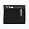 Portofel pentru bărbați  Pitbull Lin Wood 2 Embosed Leather black