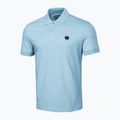 Tricou polo pentru bărbați Pitbull West Coast Polo Pique Regular light blue
