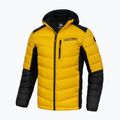 Pitbull West Coast jachetă de iarnă pentru bărbați Evergold cu glugă căptușită galben/negru 6