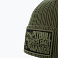 Căciulă de iarnă pentru bărbați Pitbull Beanie Silvas Blood Dog olive 3