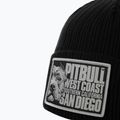 Căciulă de iarnă pentru bărbați Pitbull Beanie Silvas Blood Dog black 3