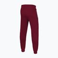 Pantaloni de trening Pitbull West Coast pentru bărbați cu logo mic și grup Terry Burgundy 4