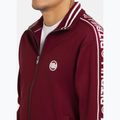 Bărbați Pitbull West Coast Trackjacket Bandă Logo Terry Group Burgundy 4