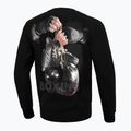 Tricou cu guler creionat Pitbull West Coast Boxing FD pentru bărbați negru 4