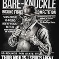 Bărbați Pitbull West Coast Bare Knuckle cu glugă cu glugă negru 5
