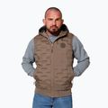 Vestă pentru bărbați Pitbull West Coast Eclipse Hooded Padded coyote brown