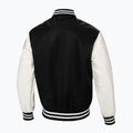 Jachetă cu glugă pentru bărbați Pitbull West Coast Falcon Ridge Bomber Bomber cu glugă negru/ecru 6