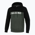 Bluză pentru bărbați Pitbull West Coast Terry Group 2-Colors Hilltop Hooded black/olive