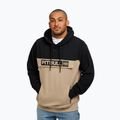 Bluză pentru bărbați Pitbull West Coast Terry Group 2-Colors Hilltop Hooded black/sand