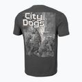 Tricou pentru bărbați Pitbull West Coast City Of Dogs graphite 5