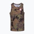 Tricou pentru bărbați Pitbull Small Hilltop Tank Top woodland camo 4