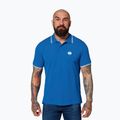 Tricou polo pentru bărbați Pitbull Polo Pique Stripes Regular royal blue