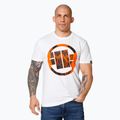 Pitbull West Coast West Coast Orange Dog 24 tricou alb pentru bărbați