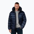Geacă de iarnă pentru bărbați Pitbull Barles Ribstop Padded Hooded dark navy