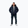 Geacă de iarnă pentru bărbați Pitbull Barles Ribstop Padded Hooded dark navy 2