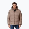 Geacă de iarnă pentru bărbați Pitbull Duncan Quilted Hooded dark sand
