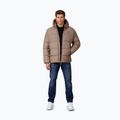 Geacă de iarnă pentru bărbați Pitbull Duncan Quilted Hooded dark sand 2