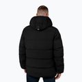 Geacă de iarnă pentru bărbați Pitbull Duncan Quilted Hooded black 3