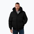 Geacă de iarnă pentru bărbați Pitbull Patton Quilted Hooded black