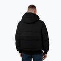 Geacă de iarnă pentru bărbați Pitbull Patton Quilted Hooded black 3