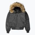 Geacă de iarnă pentru bărbați Pitbull Harvest Hooded Bomber graphite 4