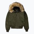 Geacă de iarnă pentru bărbați Pitbull Harvest Hooded Bomber olive 4