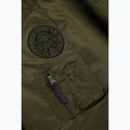 Geacă de iarnă pentru bărbați Pitbull Harvest Hooded Bomber olive 11