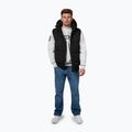 Vestă pentru bărbați Pitbull Patton Quilted Hooded black 2