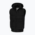 Vestă pentru bărbați Pitbull Patton Quilted Hooded black 5