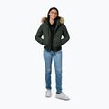 Geacă de iarnă pentru femei Pitbull Azalea Quilted Hooded olive 2
