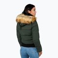Geacă de iarnă pentru femei Pitbull Azalea Quilted Hooded olive 3