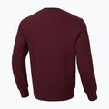 Bluză pentru bărbați Pitbull Small Logo Crewneck burgundy 2